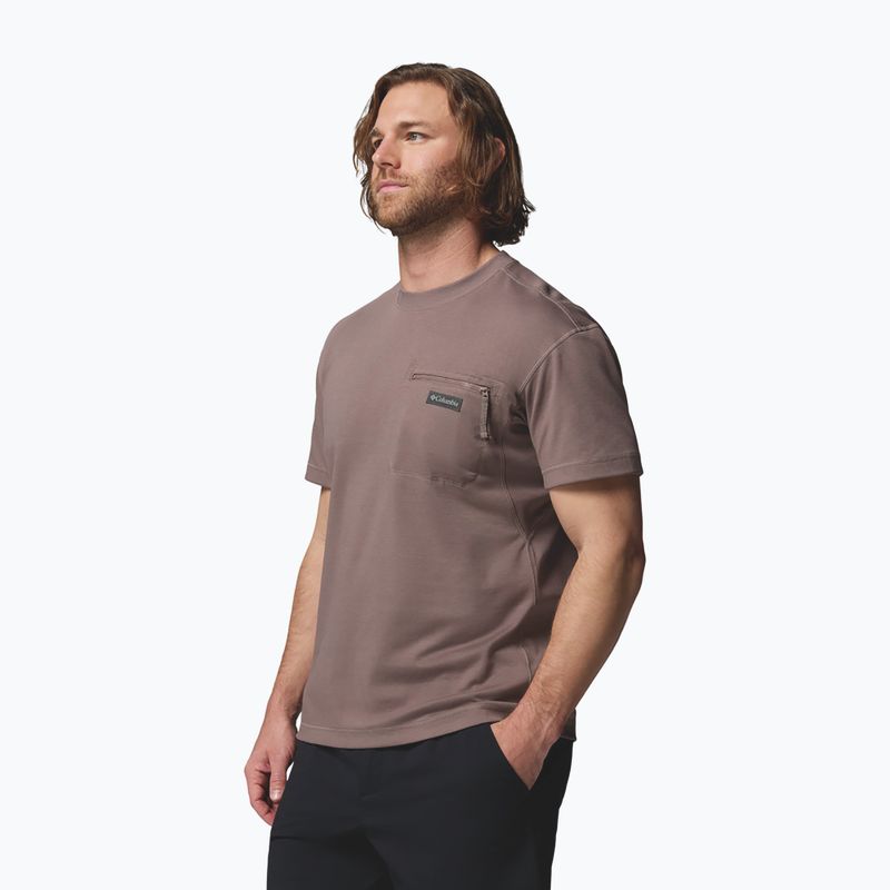 Pánské tričko na lezení Columbia Echo Passage SS Crew iron 4