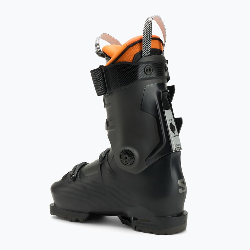 Pánské lyžáky Salomon S/Pro Supra Boa 110 GW black/beluga met./orange tiger 2
