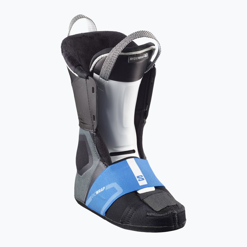 Dámské lyžáky Salomon S/Pro Supra Dual Boa 115 W black/beluga metallic/beetroot purple 10