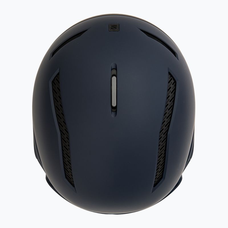 Lyžařská helma Salomon Driver Prime Sigma Plus dress blue/sigma poppy red/sigma ice blue 7
