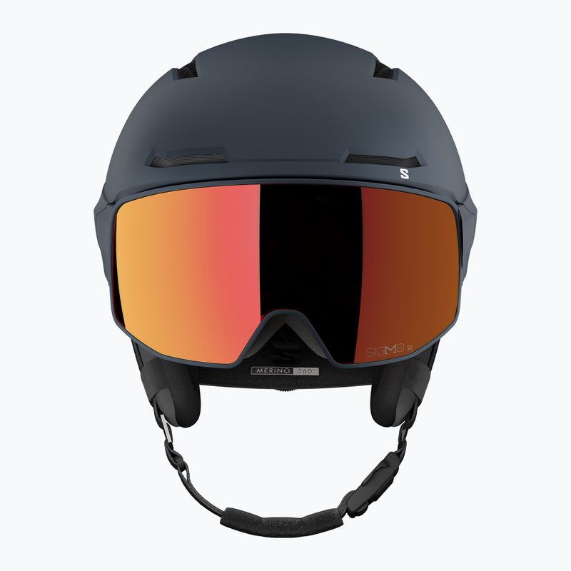 Lyžařská helma Salomon Driver Prime Sigma Plus dress blue/sigma poppy red/sigma ice blue 5