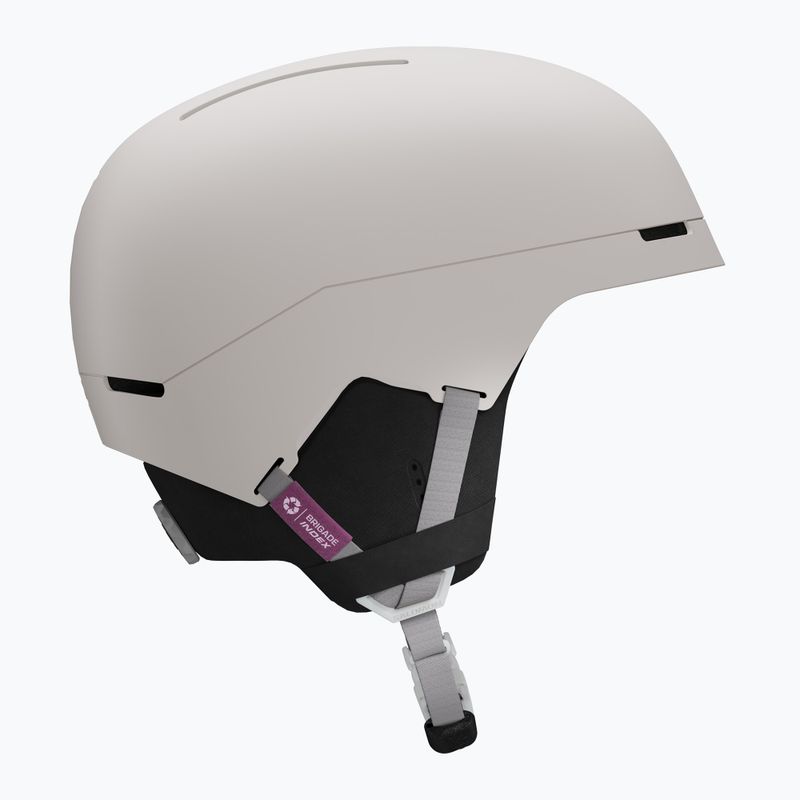 Lyžařská helma Salomon Brigade Index grey violet 3