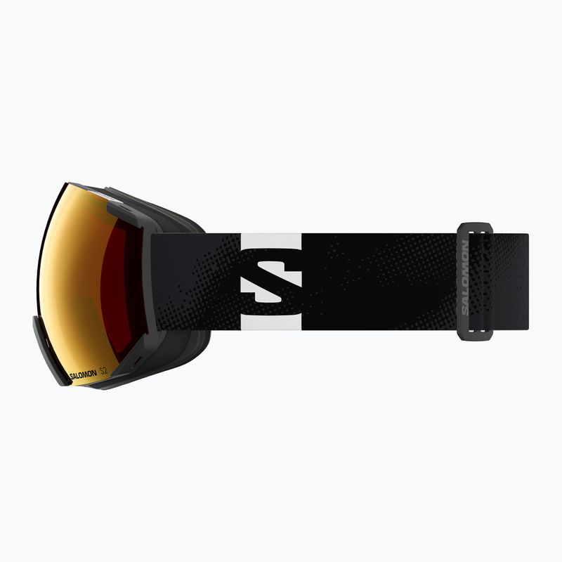 Dětské lyžařské brýle Salomon Radium black/mi mid red 8