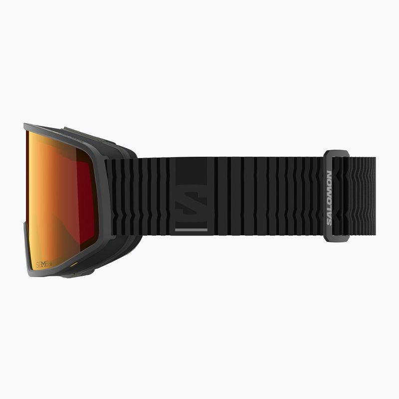 Lyžařské brýle Salomon Sentry Pro Sigma black/sigma poppy red 4