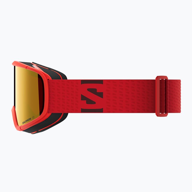 Lyžařské brýle Salomon Aksium 2.0 cherry tomato/ml mid red 4