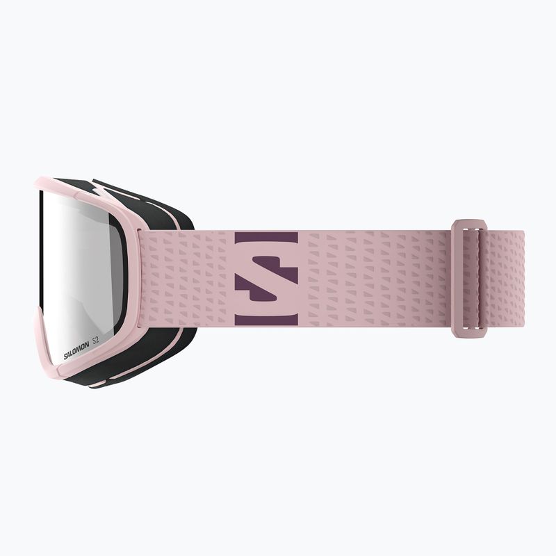 Lyžařské brýle Salomon Aksium 2.0 S2 heavenly pink/ml super white 4