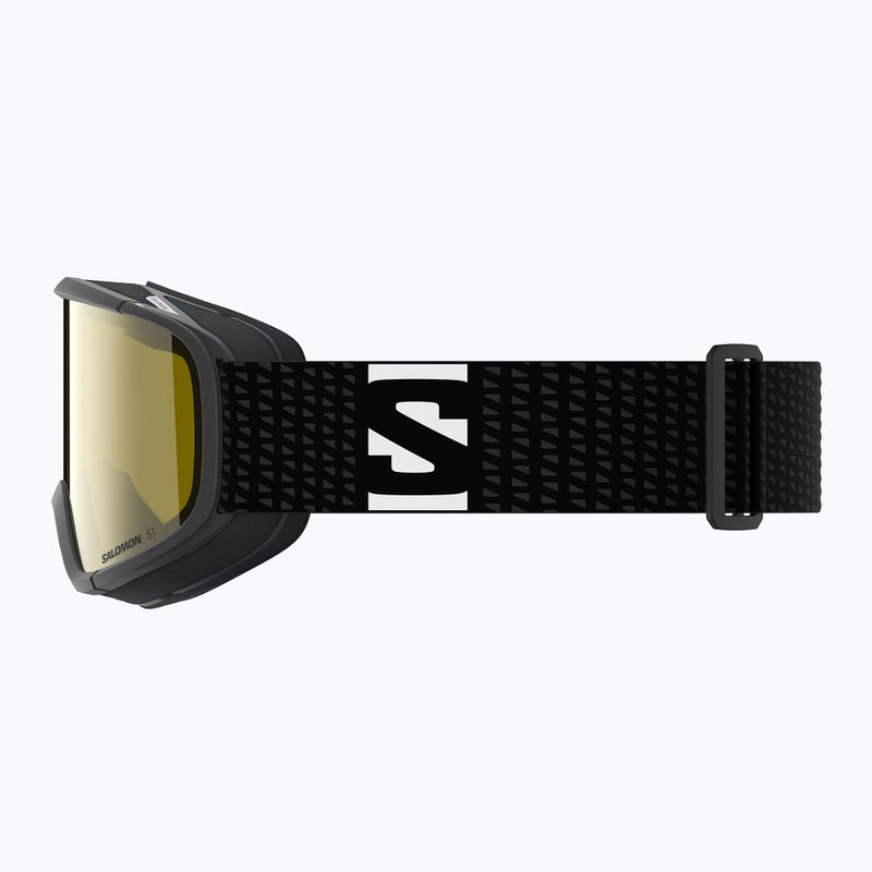 Lyžařské brýle Salomon Aksium 2.0 Acces black/flash yellow 4