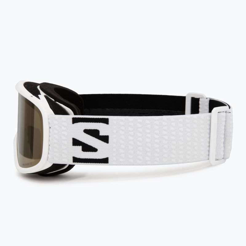 Dětské lyžařské brýle Salomon Lumi Acces Jr white/flash gold 4