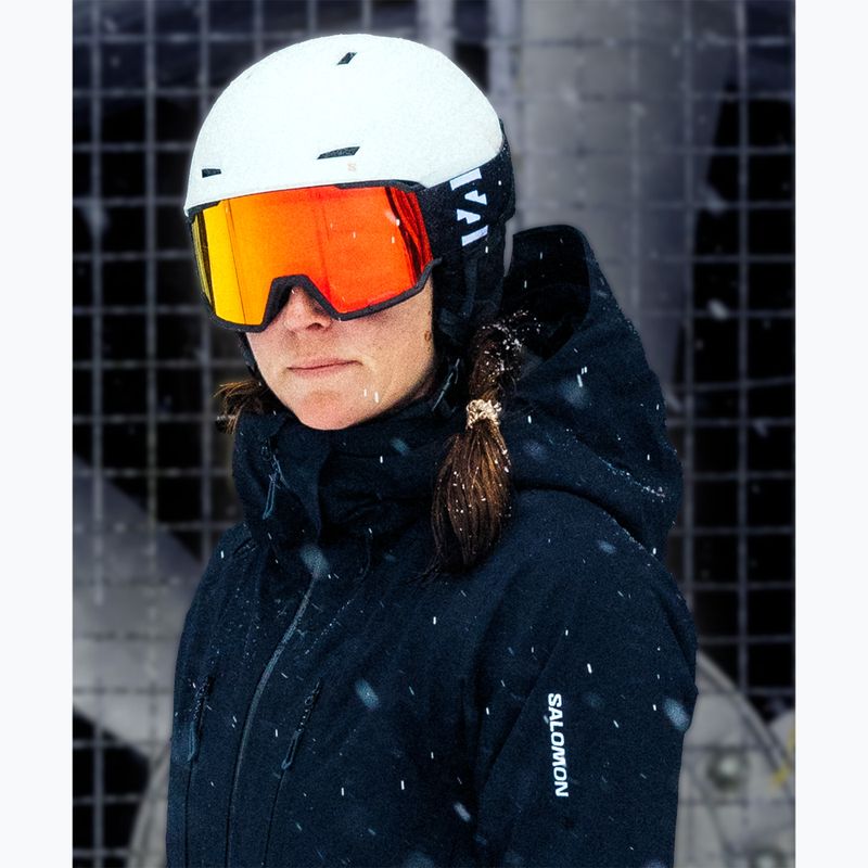 Lyžařské brýle Salomon S/View 3 black/ml mid red 6