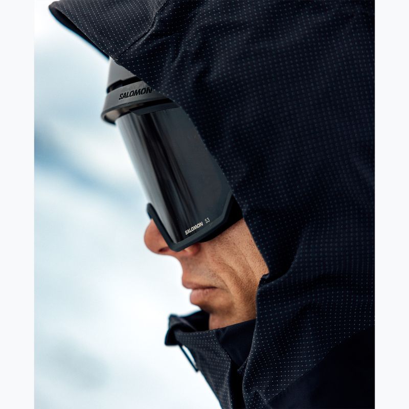 Lyžařské brýle Salomon S/View 3 black yellow/ml black 7