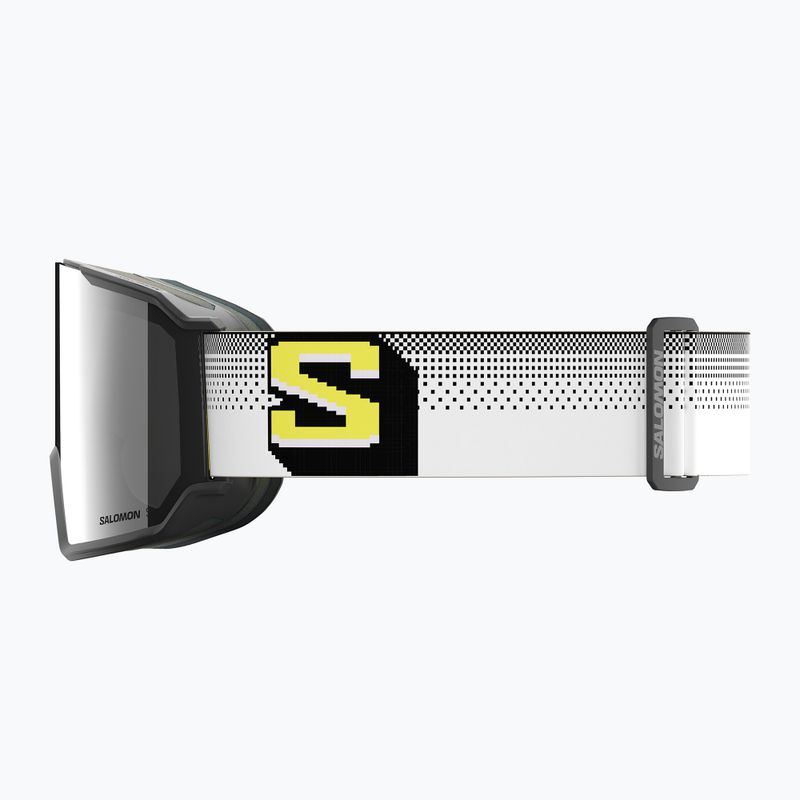 Lyžařské brýle Salomon S/View 3 black pixels/ml super white 4