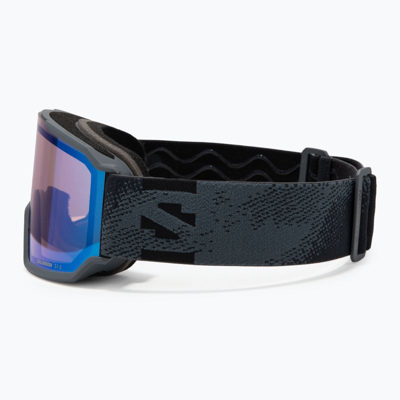 Lyžařské brýle Salomon S/View 3 Photo ebony/ml blue 4