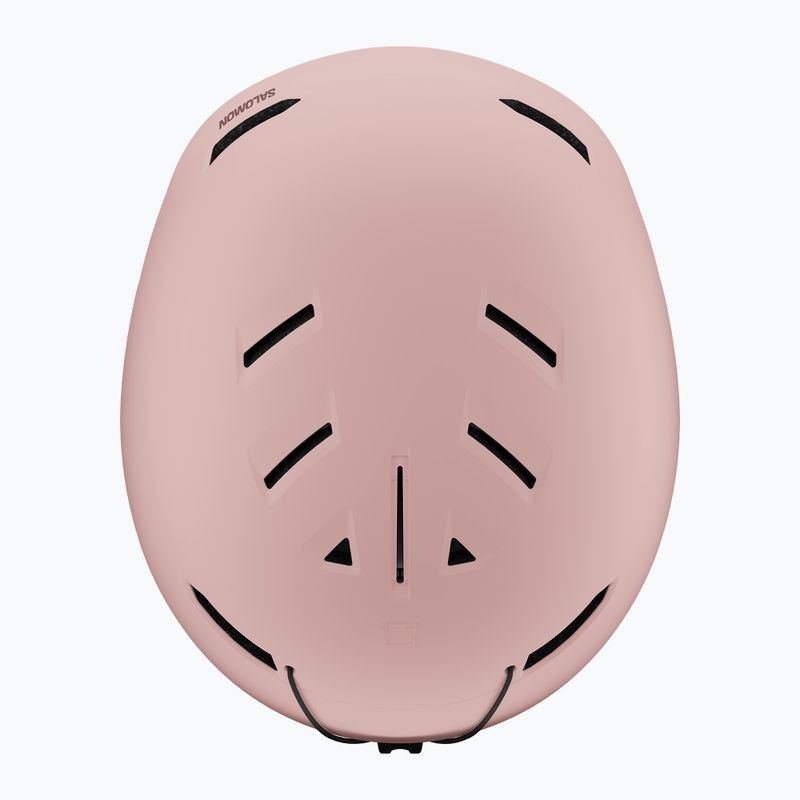 Dětská lyžařská helma Salomon Husk Jr heavenly pink 4