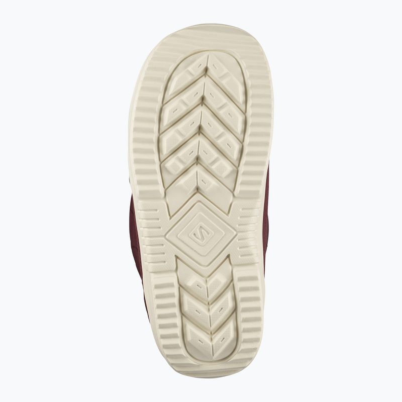 Dámské snowboardové boty Salomon Pearl Boa W Tawny Port/Tawny Port/Vanilla Ice 7