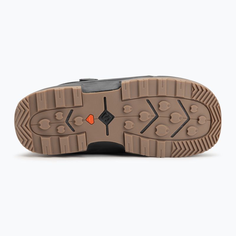 Pánské snowboardové boty Salomon Echo Dual Boa black/black/deep lichen green 3