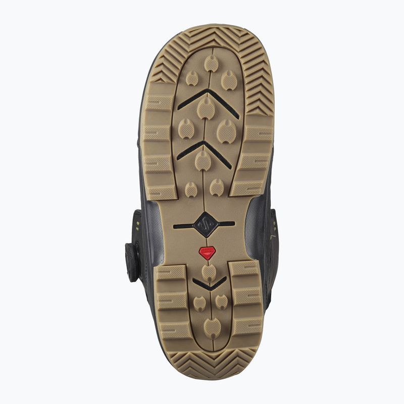 Pánské snowboardové boty Salomon Echo Dual Boa black/black/deep lichen green 7