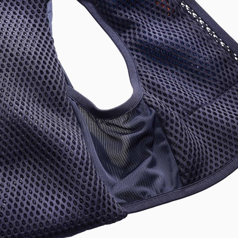 Běžecká vesta Salomon Active Skin 4 GRVL martime blue / astral aura / haute red 3