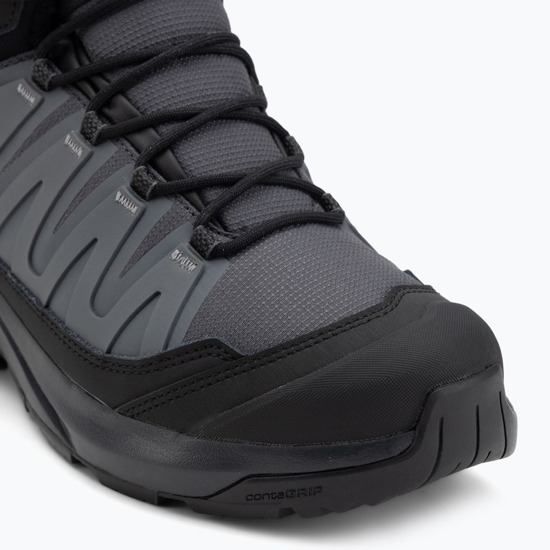 Pánské turistické boty Salomon X-Adventure Coldrush WP asphalt / black / alloy 7