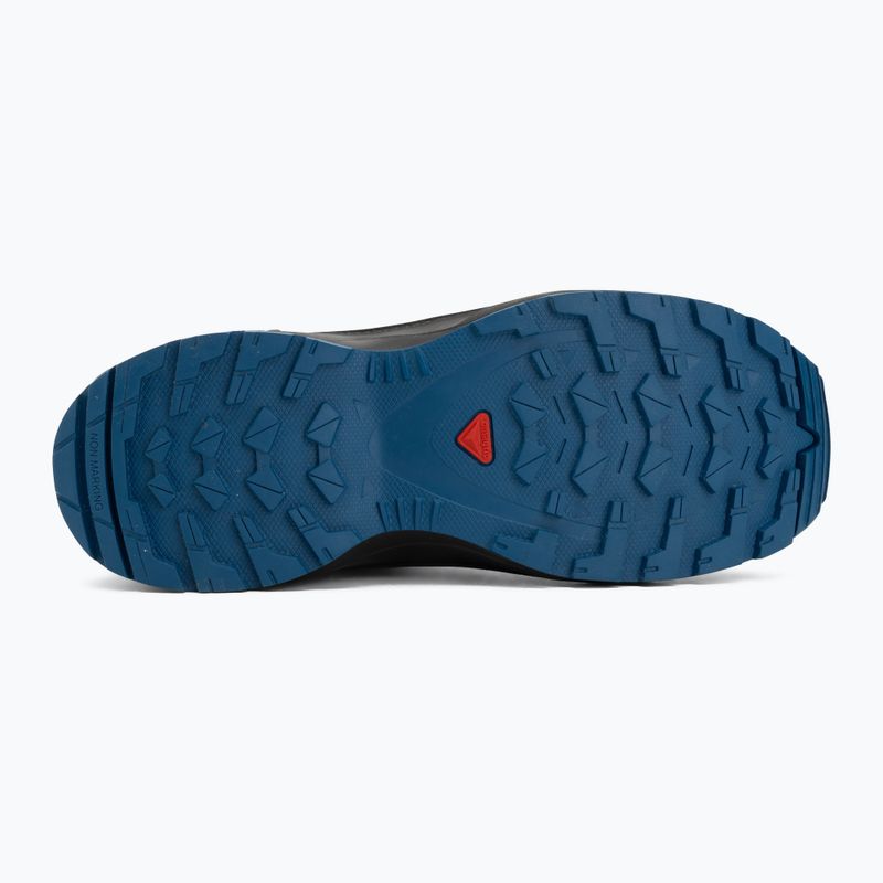Dětské turistické boty Salomon XA Pro V8 Winter Waterproof turbulence / black / dark blue 4