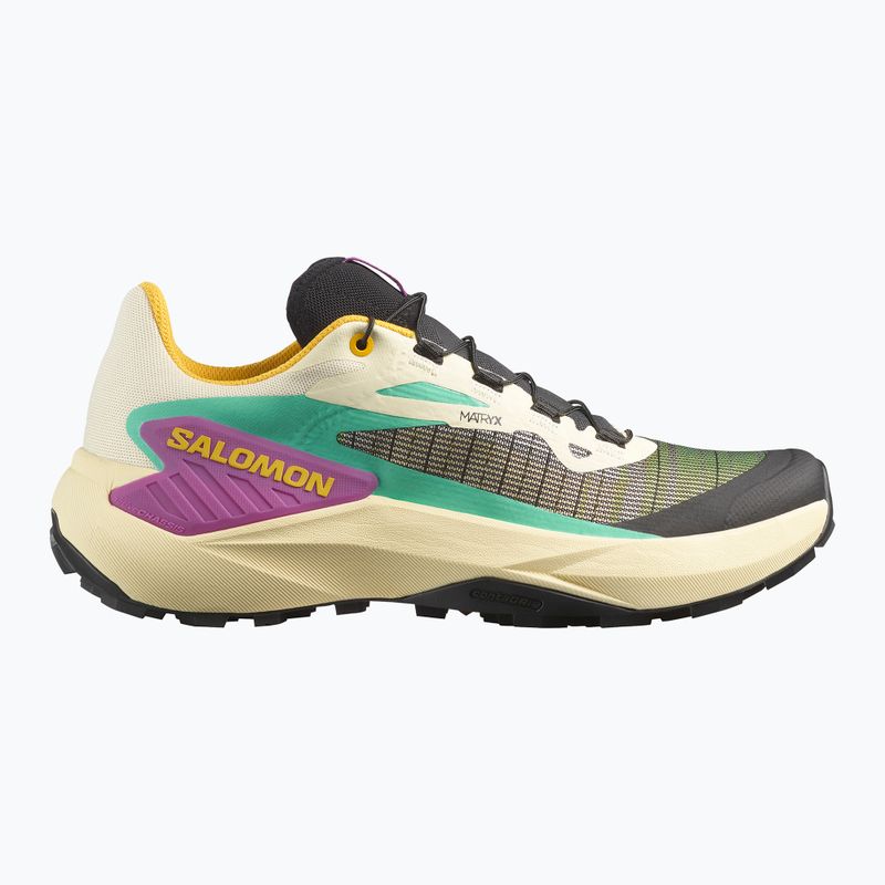 Dámské běžecké boty Salomon Genesis transparent yellow/black/willowherb 2