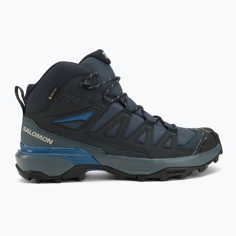 Pánské trekingové boty Salomon X Ultra 360 Mid GTX blue nights / dark navy / dark blue 2