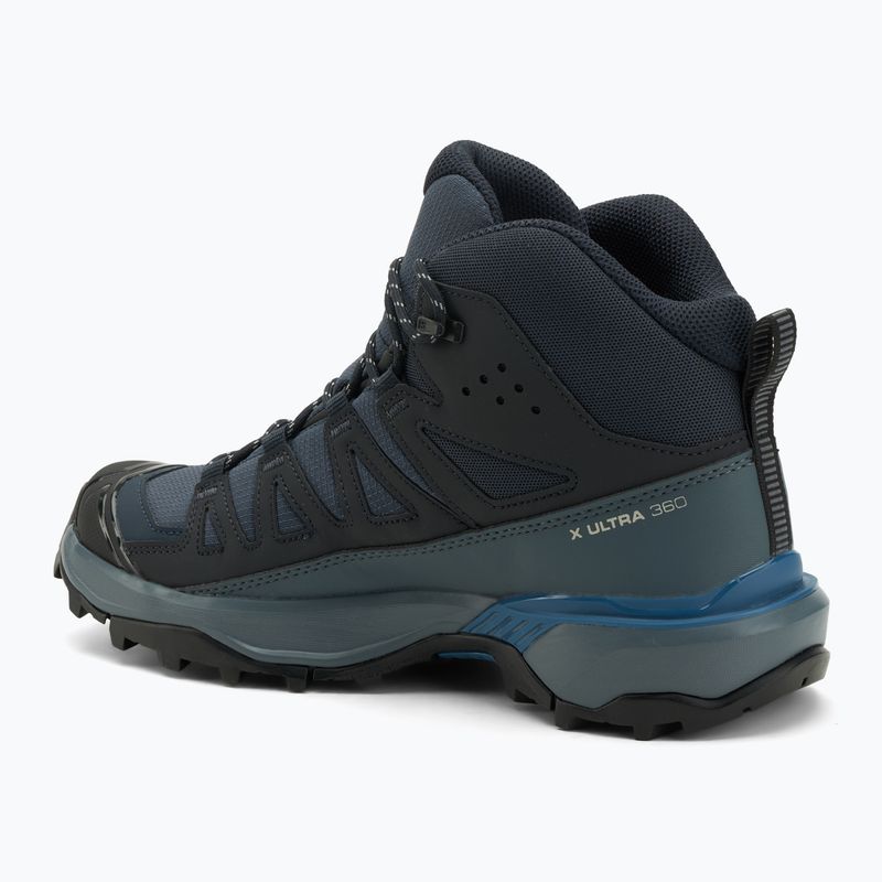 Pánské trekingové boty Salomon X Ultra 360 Mid GTX blue nights / dark navy / dark blue 3