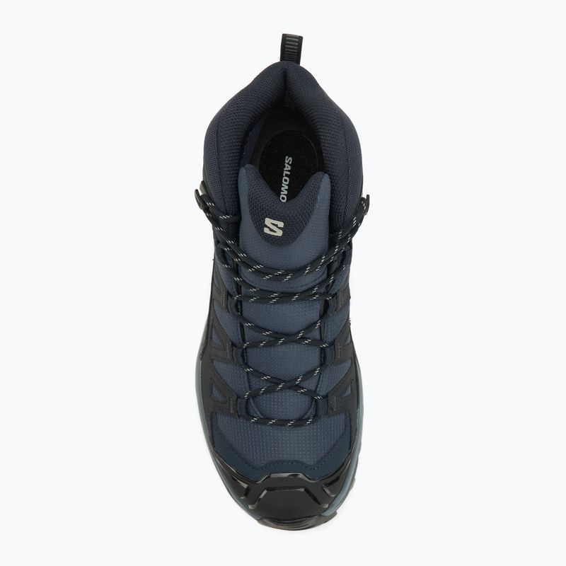 Pánské trekingové boty Salomon X Ultra 360 Mid GTX blue nights / dark navy / dark blue 5