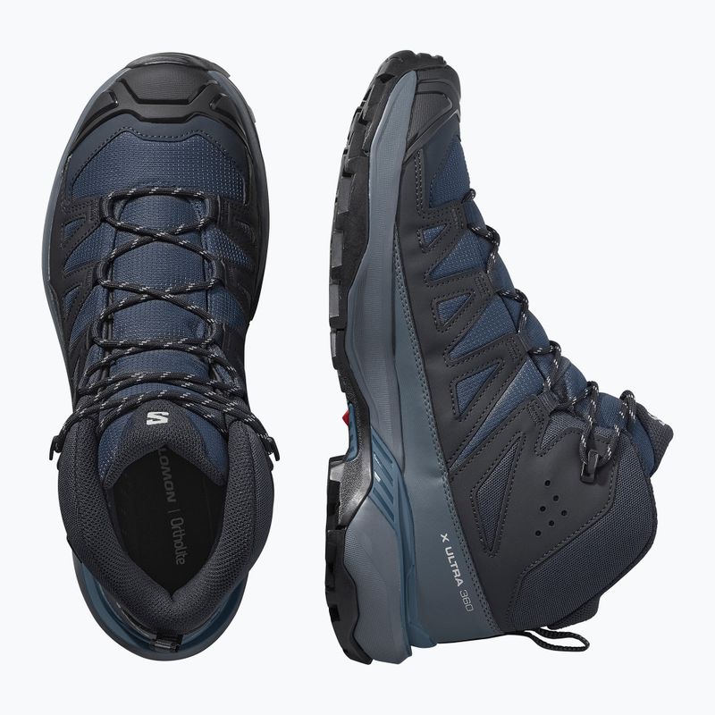 Pánské trekingové boty Salomon X Ultra 360 Mid GTX blue nights / dark navy / dark blue 12