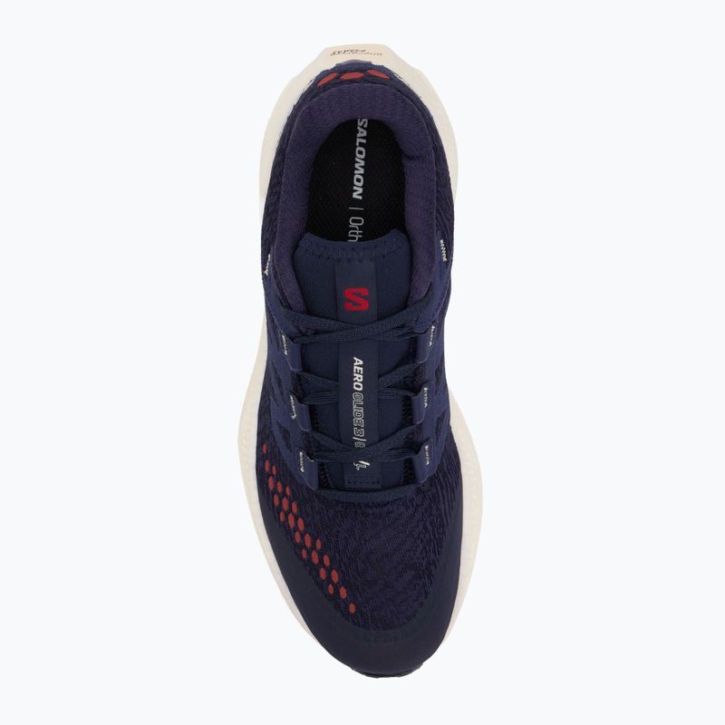 Pánské běžecké boty Salomon Aero Glide 3 Gravel astral aura/vanilla ice/haute red 5