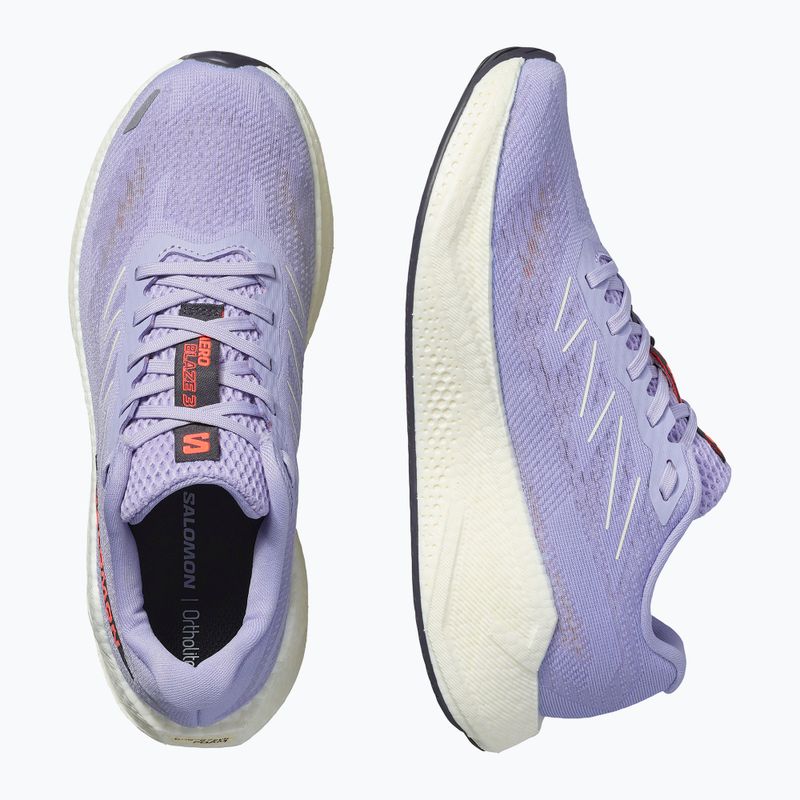 Dámské běžecké boty Salomon Aero Blaze 3 cosmic sky/vanilla ice/neon flame 6