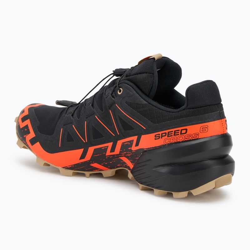 Pánské běžecké boty Salomon Speedcross 6 GTX black/shocking orange/white pepper 3