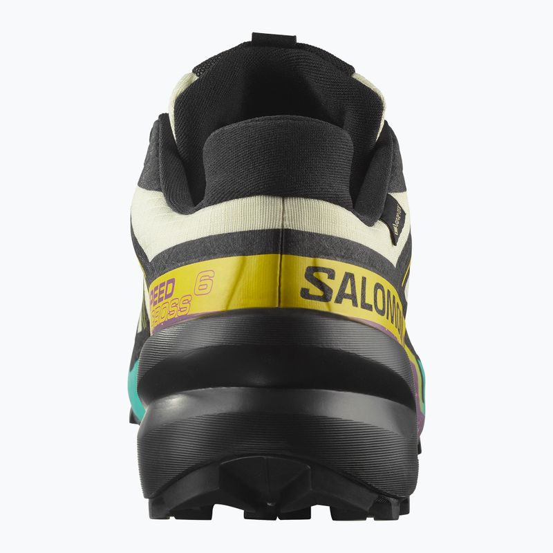 Pánské běžecké boty Salomon Speedcross 6 GTX transparent yellow/black/waterfall 10