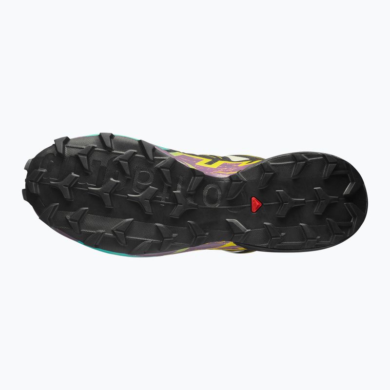 Pánské běžecké boty Salomon Speedcross 6 GTX transparent yellow/black/waterfall 11