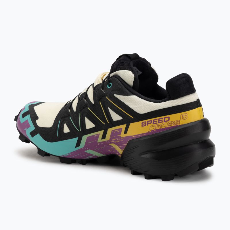 Dámské běžecké boty Salomon Speedcross 6 GTX transparent yellow/black/waterfall 3