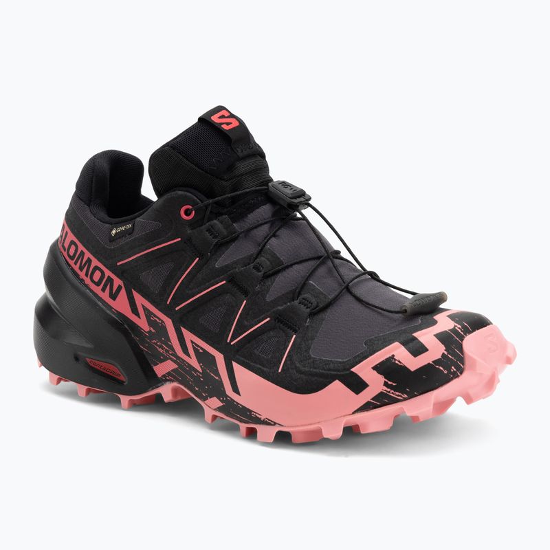 Dámské běžecké boty Salomon Speedcross 6 GTX nine iron/black/flamingo pink