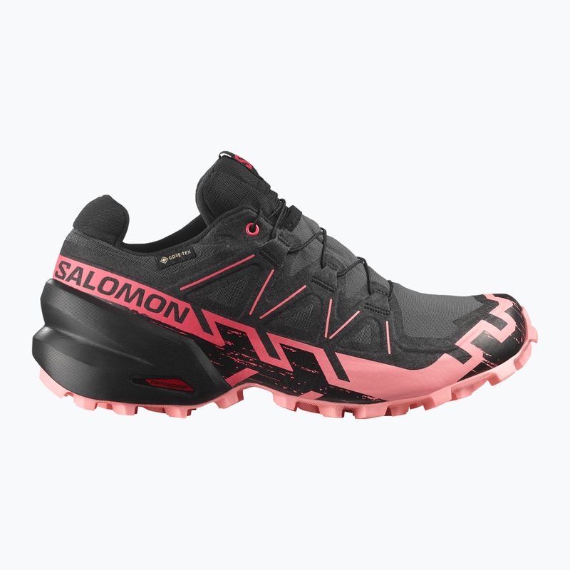 Dámské běžecké boty Salomon Speedcross 6 GTX nine iron/black/flamingo pink 2