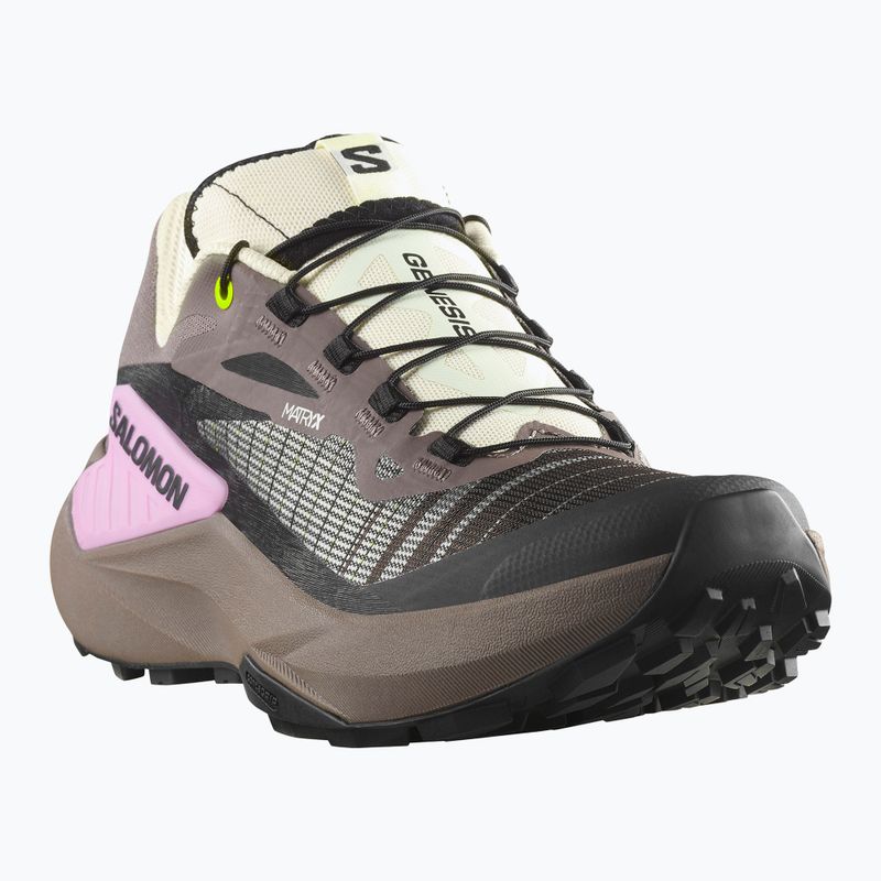Dámské běžecké boty Salomon Genesis Iron/vanilla ice/cyclamen