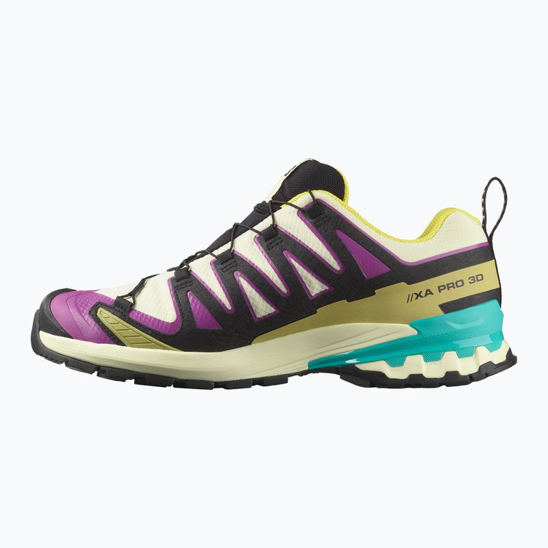 Pánské běžecké boty Salomon XA PRO 3D V9 GTX transparent yellow/black/waterfall 9