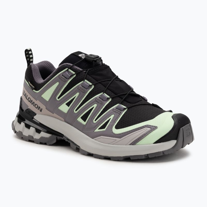 Dámské běžecké boty Salomon XA PRO 3D V9 GTX black/patina green/gray violet