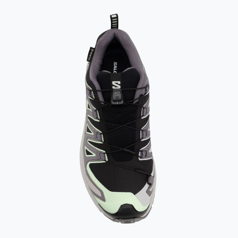Dámské běžecké boty Salomon XA PRO 3D V9 GTX black/patina green/gray violet 5