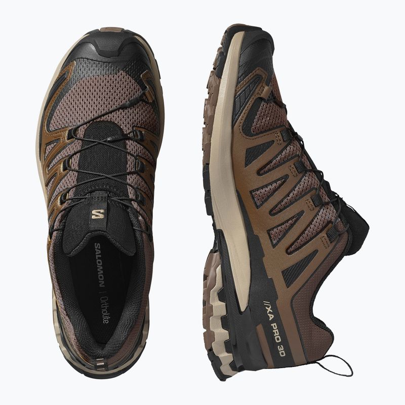 Pánské běžecké boty Salomon XA Pro 3D V9 falcon/desert tan/black 6