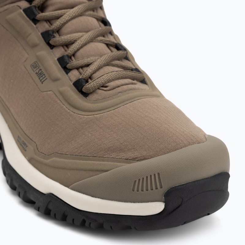 Pánské trekingové boty Salomon Shelter WP stone gray/black/rainy day 7