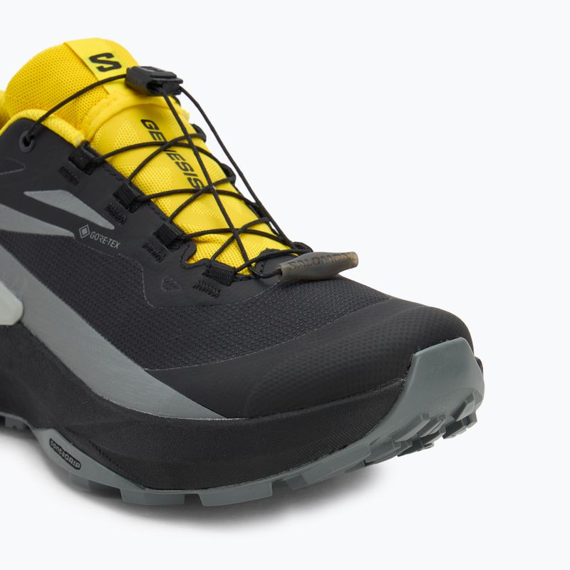 Pánské běžecké boty Salomon Genesis GTX black/sedona sage/incaberry 7