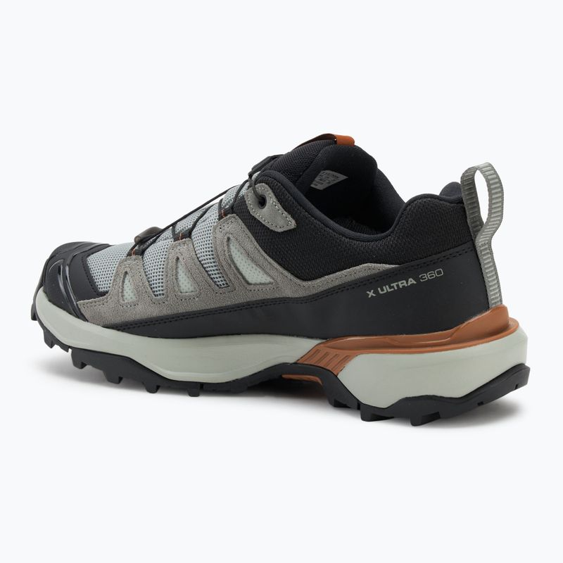 Pánské trekingové boty Salomon X Ultra 360 Leather GTX wrought iron / sedona sage / sierra 3