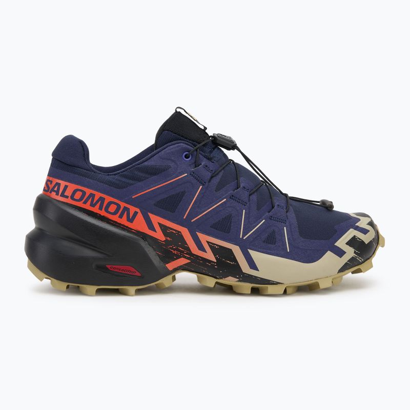 Pánské běžecké boty Salomon Speedcross 6 maritime blue/black/cherry tomato 2