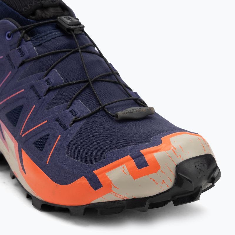 Pánské běžecké boty Salomon Speedcross 6 GTX maritime blue/black/cherry tomato 7
