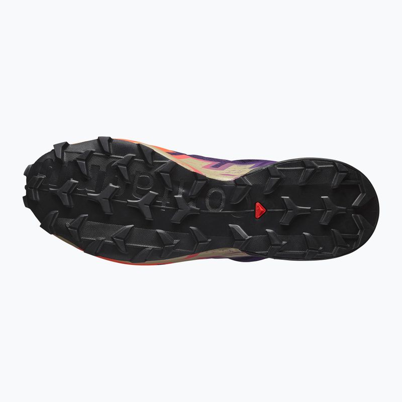 Pánské běžecké boty Salomon Speedcross 6 GTX maritime blue/black/cherry tomato 5
