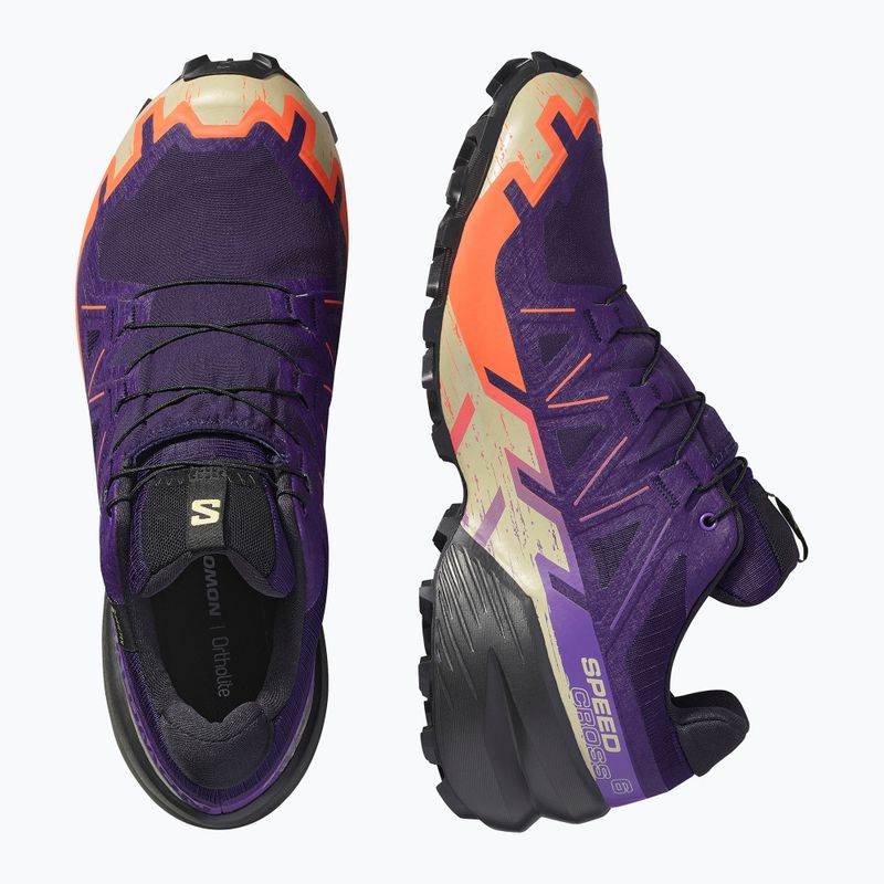 Pánské běžecké boty Salomon Speedcross 6 GTX maritime blue/black/cherry tomato 6