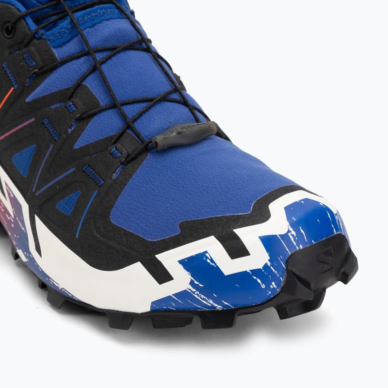 Běžecké boty Salomon Speedcross 6 GTX surf the web/fiery red/white 7