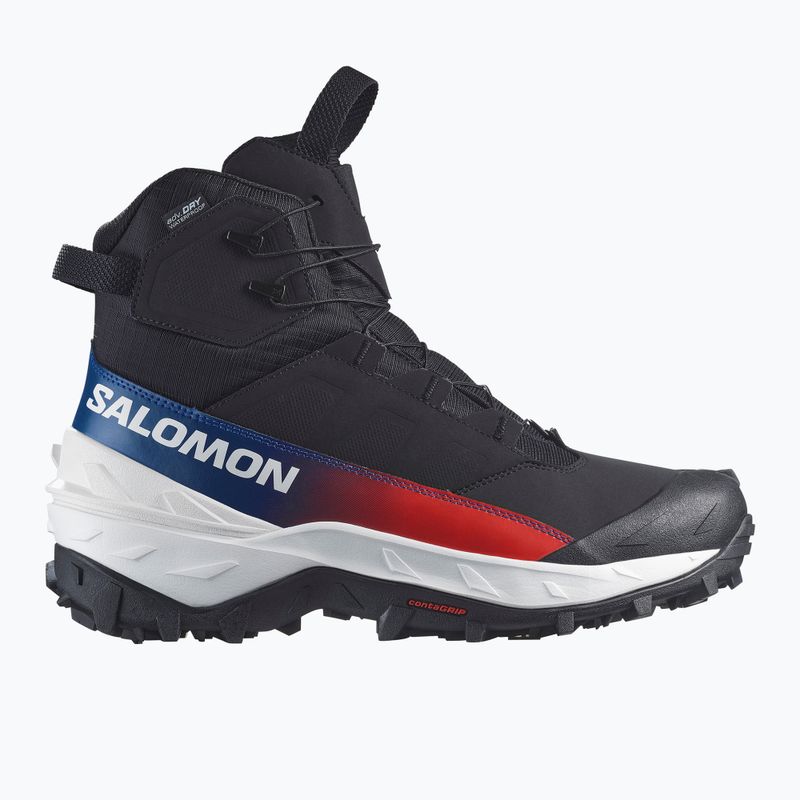 Pánské trekové boty Salomon Crosstrak Powder WP Equipe black/black